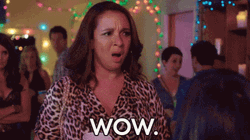 Maya Rudolph Says Wow GIF