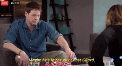 Maybe He's In The Gay Coast Guard GIF