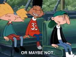 Maybe Not Bus Ride Hey Arnold GIF
