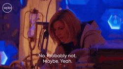 Maybe Not Confused Jodie Whittaker GIF