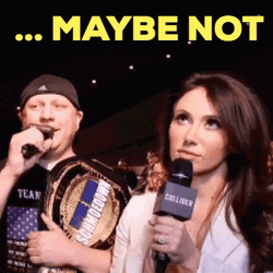 Maybe Not Jenn Sterger Eye Roll GIF