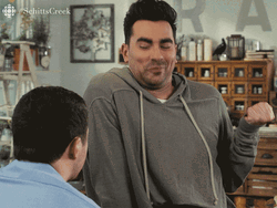 Maybe Not Unsure Dan Levy Schitts Creek GIF