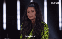 Maybe So Says Cardi B GIF