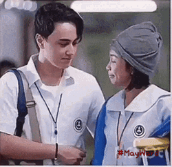 Maymay Entrata And Edward Barber Forehead Kiss