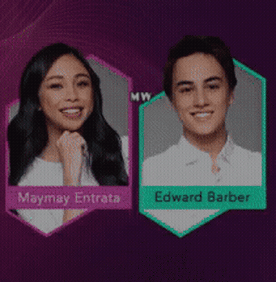 Maymay Entrata And Edward Barber GIF