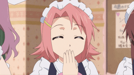 Mayo Chiki Kureha Sakamachi Blow A Kiss  GIF