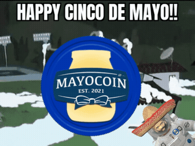 Mayocoin Bottle Happy Cinco de Mayo