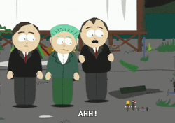 Mayor McDaniels Talking To Mr Hankey GIF