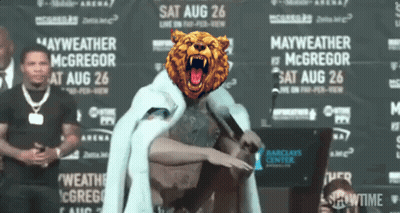 Mayweather Vs McGregor Boxing Match Showtime GIF