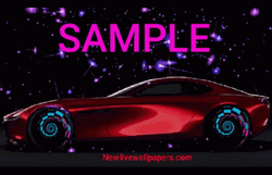 Mazda Red Vision Cool Cars GIF