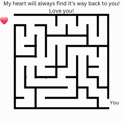Maze My Heart Will Find Its Way Back GIF