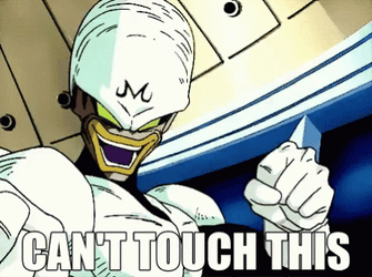 Mc Hammer Can't Touch This Dragon Ball Z GIF | GIFDB.com