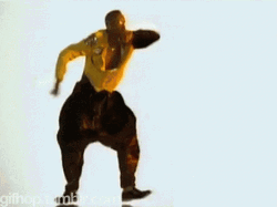 Mc Hammer Pumped Up Dance GIF