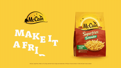 McCain Superfries Make It A Fry Day GIF