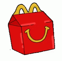 Mcdo Happy Meal Lunch Time  GIF