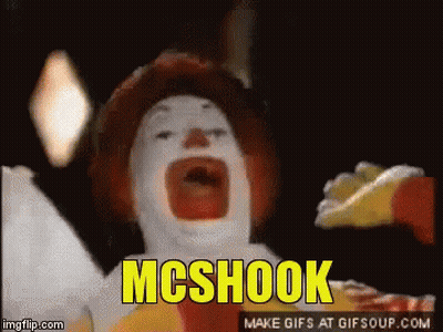 McDonald's Clown Screaming McShook GIF