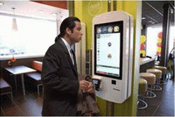 McDonald's Kiosk Confused Actor John Travolta  GIF