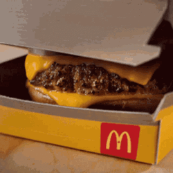 Mcdonalds Ultimate Quarter Pounder Burger  GIF