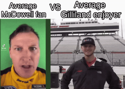 McDowell Fan Vs Gillland Enjoyer GIF