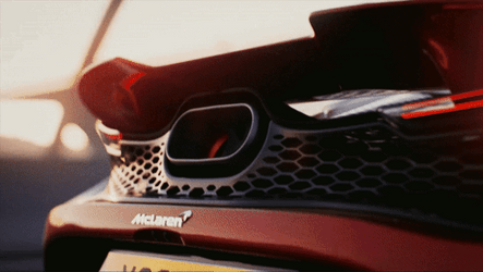 Mclaren Red 750S GIF