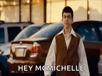 Mclovin Hey Michelle GIF