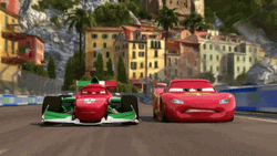 Mcqueen And Bernoulli Racing Cars 2