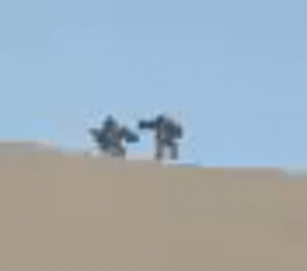 Me And My Bestie In The Desert GIF