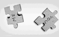 Me And You Puzzle Pieces You Complete Me GIF