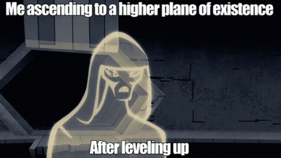 Me Ascending To A Higher Plane Of Existence GIF