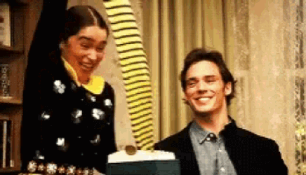 Me Before You Happy GIF