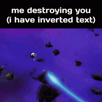Me Destroying You Meme Purple Background GIF