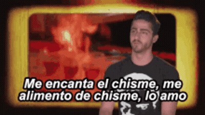 Me Encanta El Chisme Screen GIF