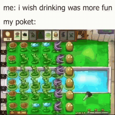 Me I Wish Drinking Was More Fun My Poket GIF