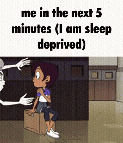 Me In Next 5 Minutes Sleep Deprived Girl GIF