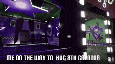 Me On The Way To Hug 8Th Creator GIF