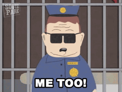 Me Too Officer Barbady South Park GIF