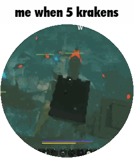 Me When 5 Krakens Sticker