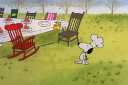 Meal Prepared Peanuts Snoopy Thanksgiving GIF