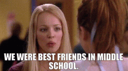 Mean Girl Regina In Middle School GIF