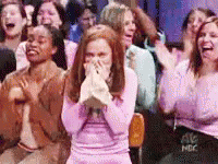 Mean Girls Hyperventilating  GIF