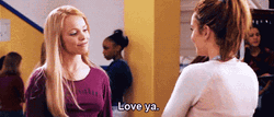 Mean Girls Kiss GIF