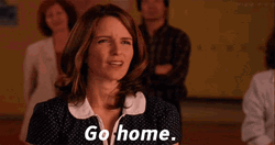 Mean Girls Tina Fey Go Home  GIF