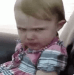 Mean Mug Grumpy Baby GIF