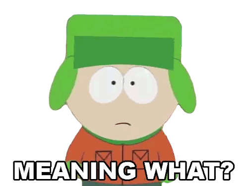 Meaning What Kyle Broflovski Sticker