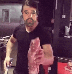 Meat Shenanigans With A Humorous Twist GIF