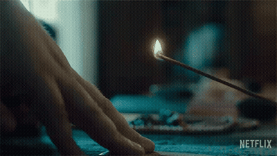Meditate Incense GIF