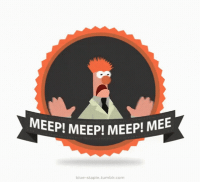 Meep Meep Meep Sticker GIF