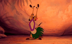 Meerkat Timon Dancing Luau Lion King GIF