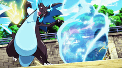 Mega Charizard Ash Greninja GIF