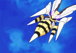 Mega Evolution Bee Pokemon GIF